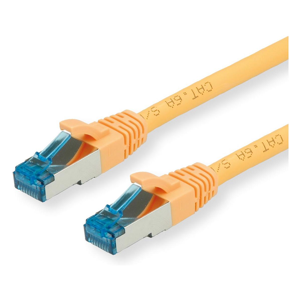 Patchkabel VALUE Kat.6A Class EA S/FTP PiMF LSOH - gul 1,5 m