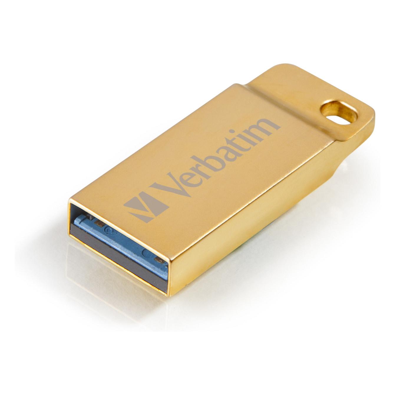 USB-stik Verbatim Metal Executive 32 GB - guld