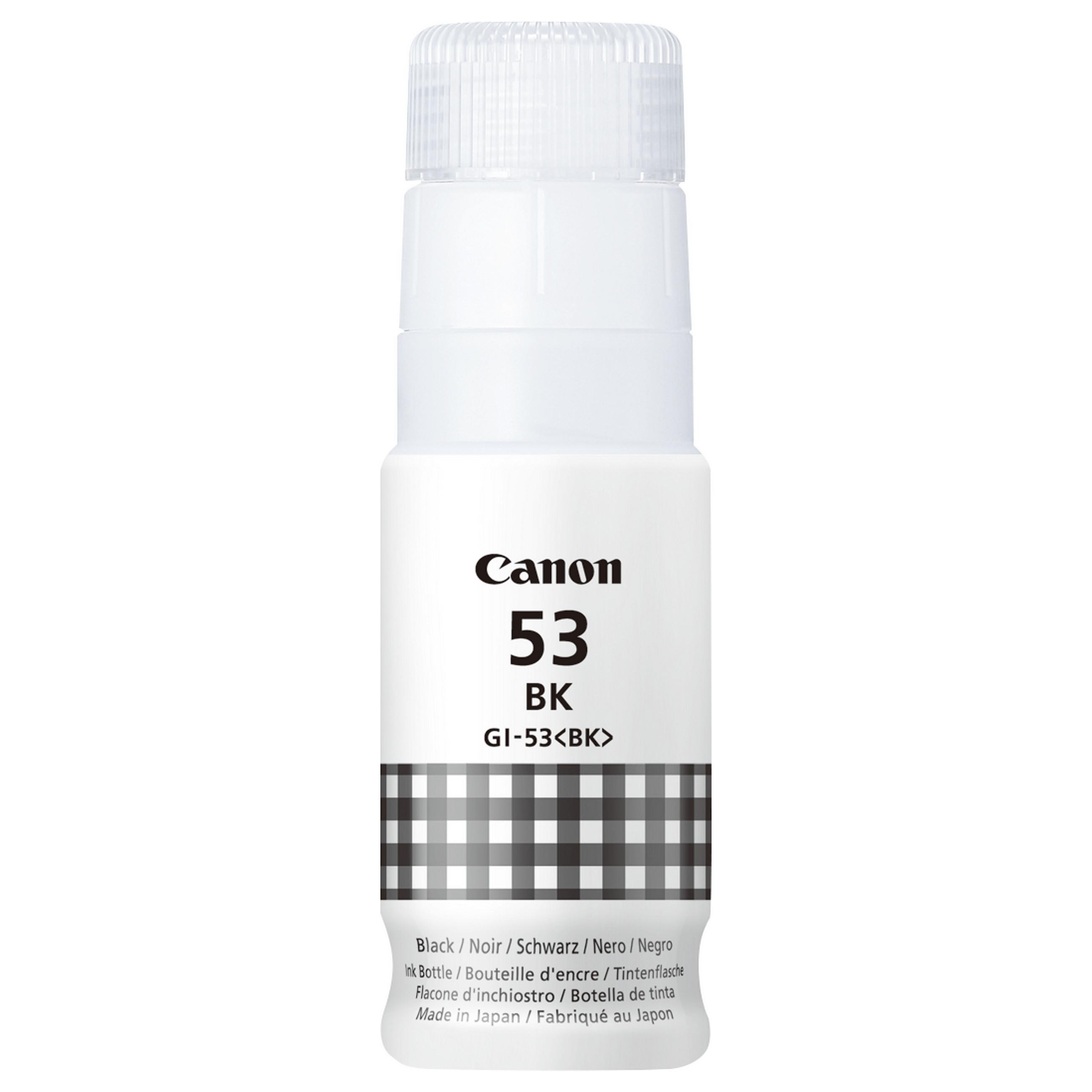 Canon GI-53 BK sort original blækrefill til PIXMA G550/G650 - 3 700 sider