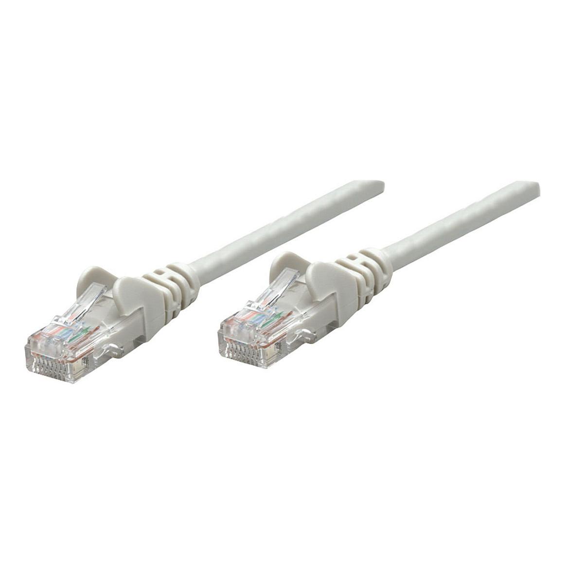 Netværkskabel Intellinet Cat6A S/FTP RJ45 0,25 m - grå