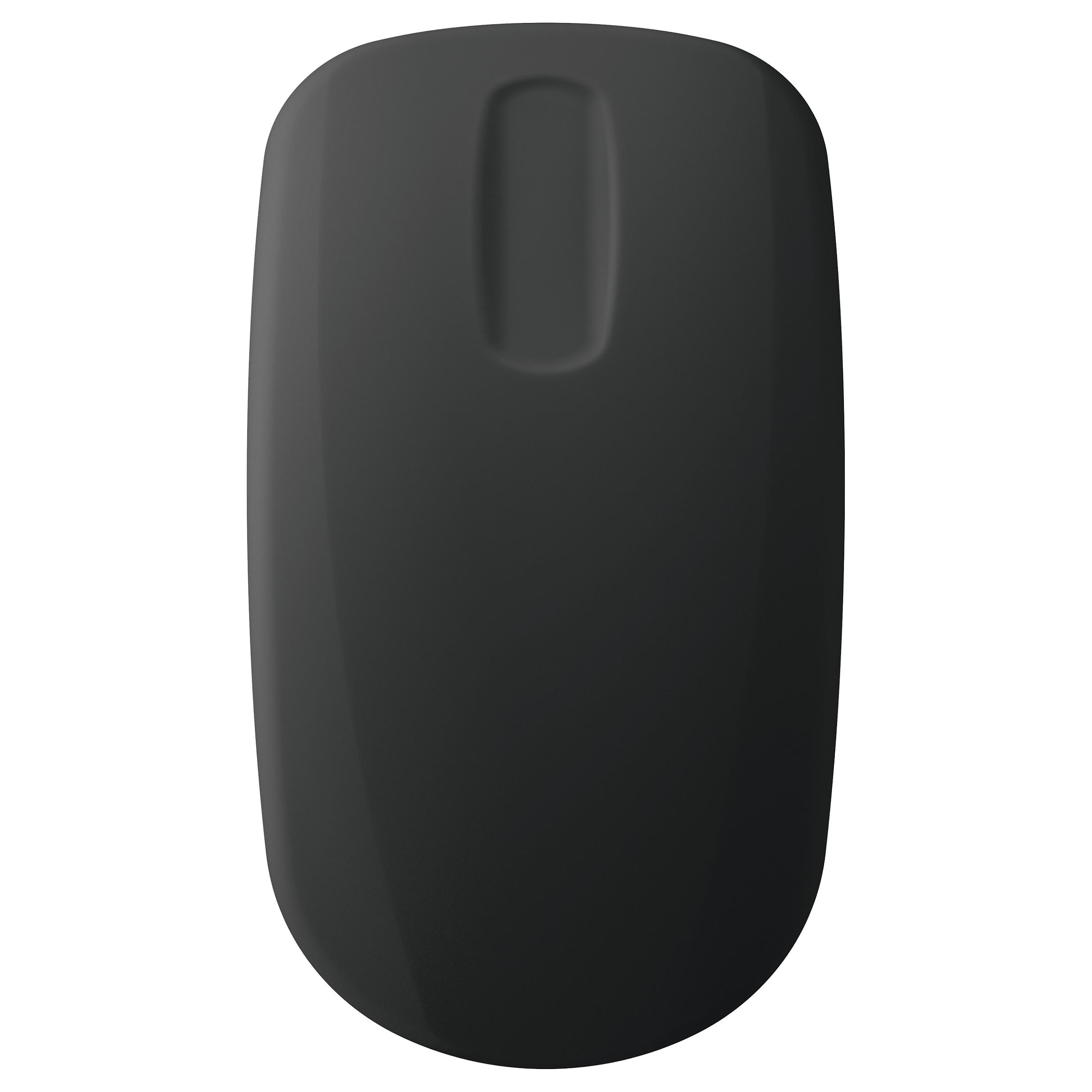 Contour Active Key Medical QuickClean AK-PMH3 - Standard Sized - mus - ergonomisk - medicinsk, hygiejnisk design - højre- og venstrehåndet - optisk - 3 knapper - trådløs - 2.4 GHz - trådløs modtager (USB) - sort