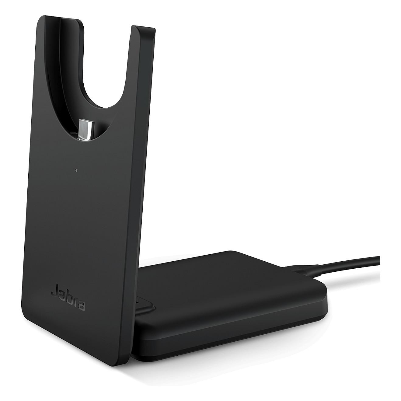 Jabra Evolve2 55 skrivebordsstander - sort base station til headset