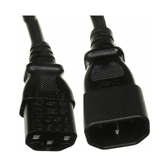 Cisco Strøm IEC 60320 C13 Strøm IEC 60320 C14 2.5cm Strømkabel