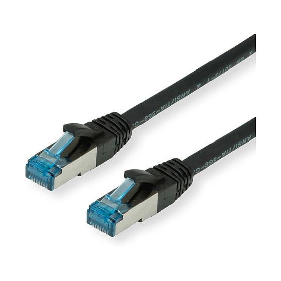 Patchkabel VALUE Cat.6A Class EA S/FTP PiMF LSOH - sort 1 m
