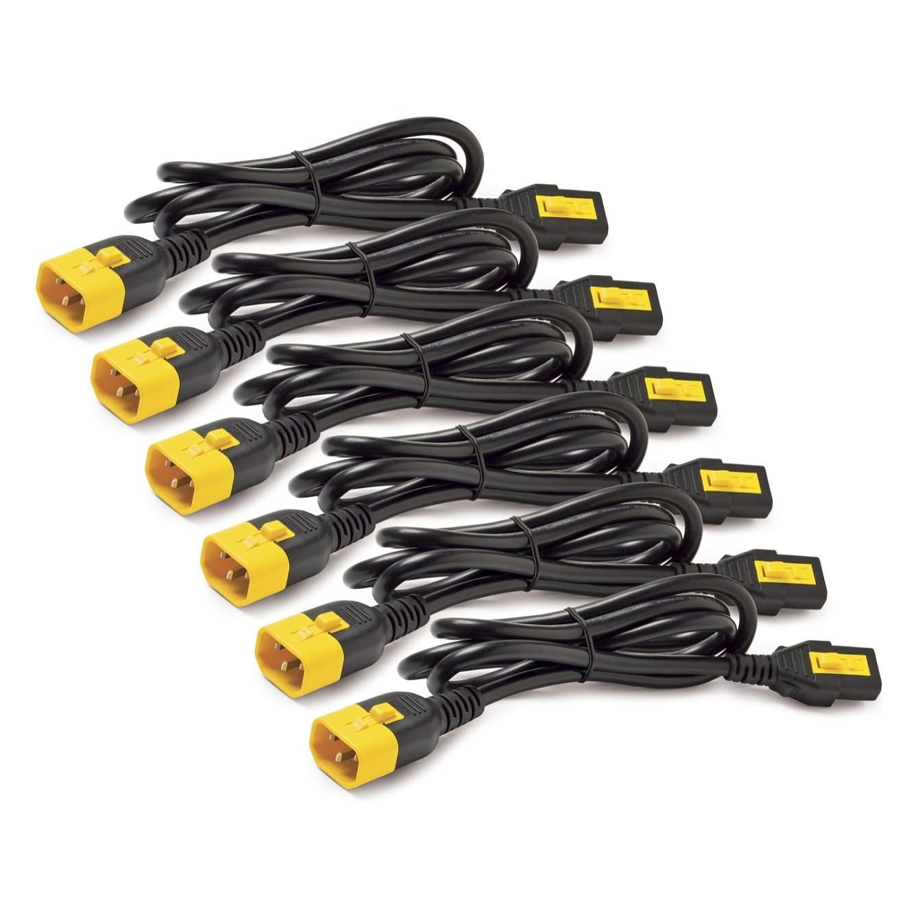 Apc Power Cord Kit (6 Ea) Locking C13 To C14 1.8m 1.83m C13 C14 Sort