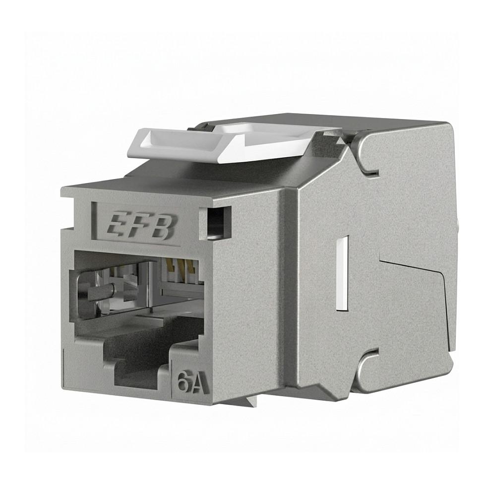 EFB RJ45 Keystone STP, Cat.6A, 500MHz, Komponenten zertifiziert, 24-Set