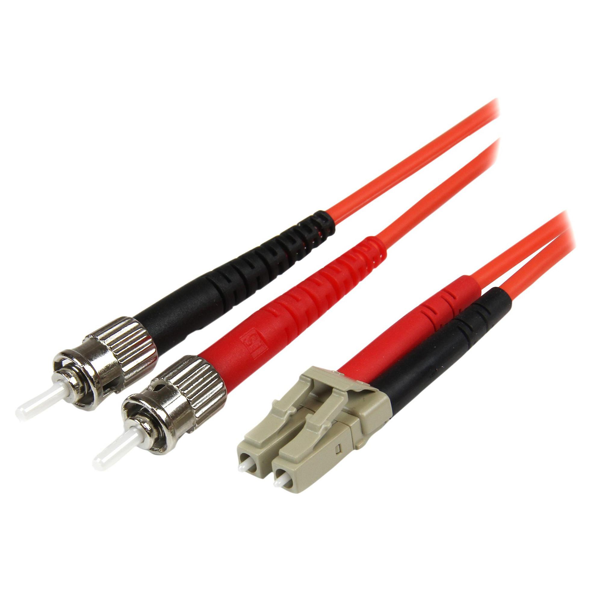 StarTech.com Multimode 50/125 Duplex Fiber Patch Cable LC