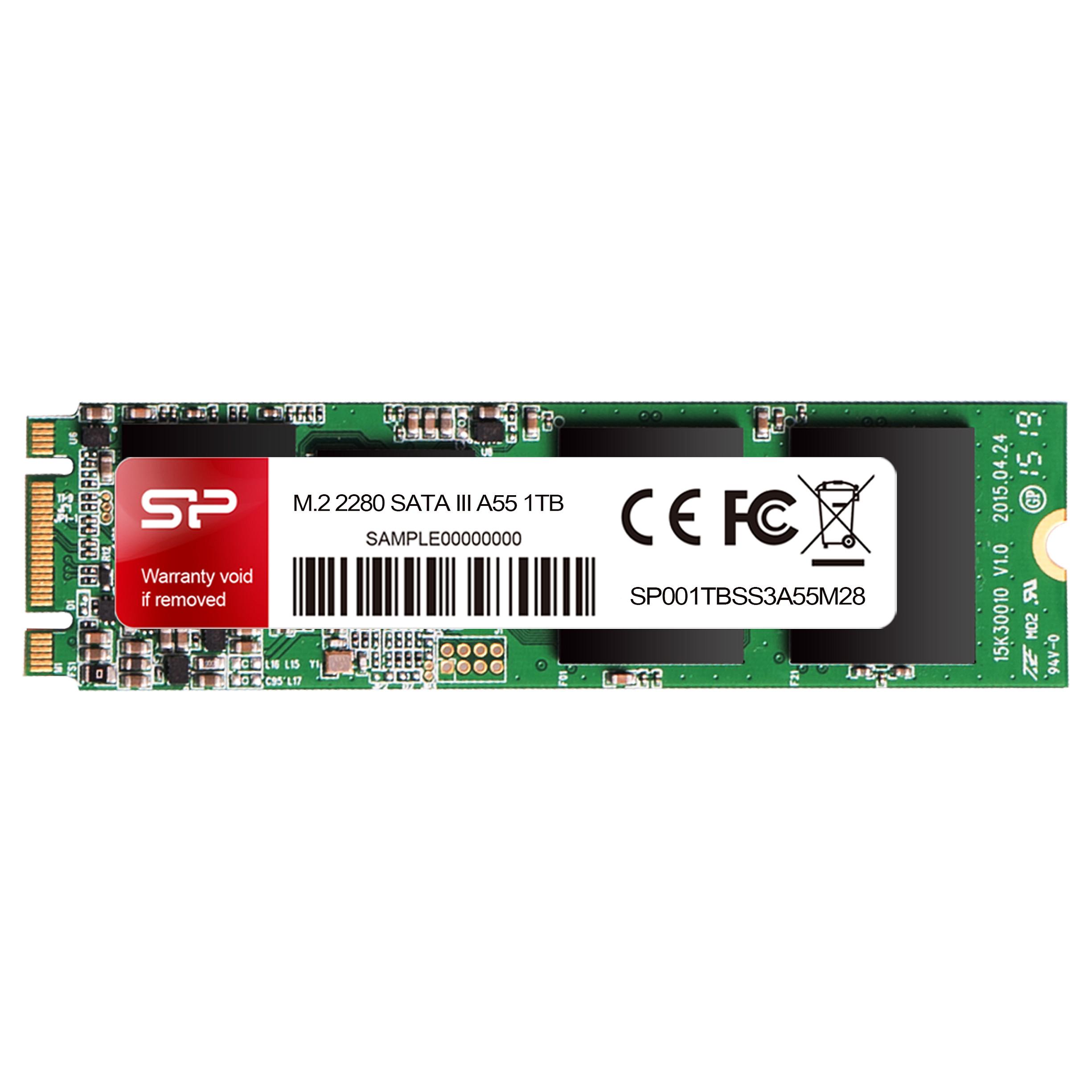 Silicon Power A55 M.2 SATA III SSD 512 GB intern solid state drive