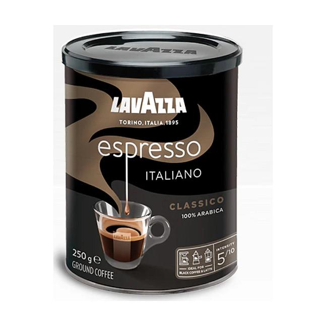 Lavazza Espresso Italiano Classico, 250 g, Letristet, Espresso, Krukke