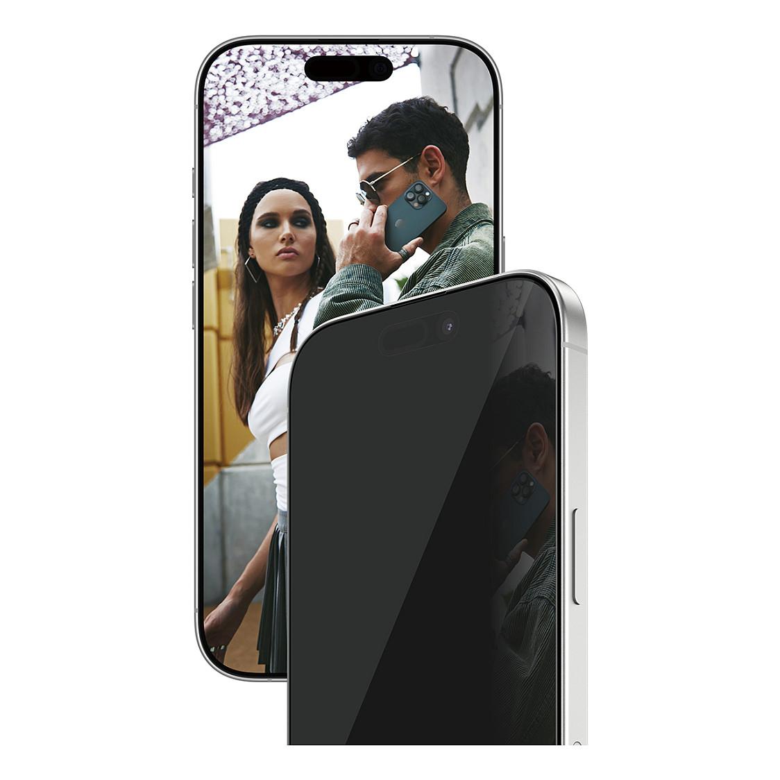 SAFE. by PanzerGlass Privacy Screen Protector iPhone 17 | iPhone 16 Pro | Ultra-Wide Fit w. EasyAligner