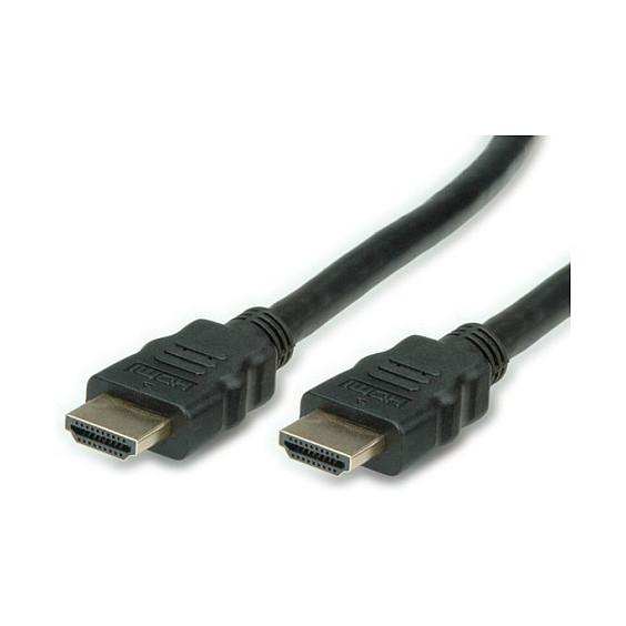 HDMI-kabel VALUE 4K Ultra HD med Ethernet - sort, 3 m