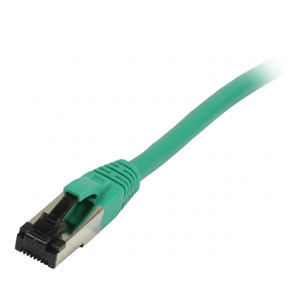 Patchkabel RJ45 CAT81 2000Mhz 3m grün SSTPSFTP TPELSZHSuperFlex AWG26 Synergy 21