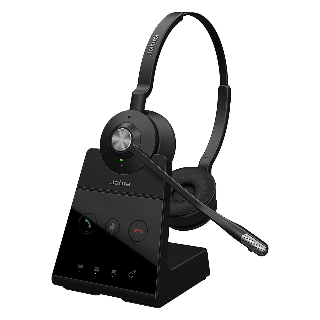 Jabra Engage 65 SE Stereo (Low Power) Trådløs Høretelefoner Sort