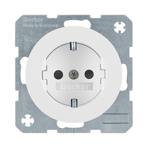 Berker Hager 47232089 - Type F - Hvid - Plast - Termoplastisk - 250 V - 16 A - 50 - 60 ( 47232089 )