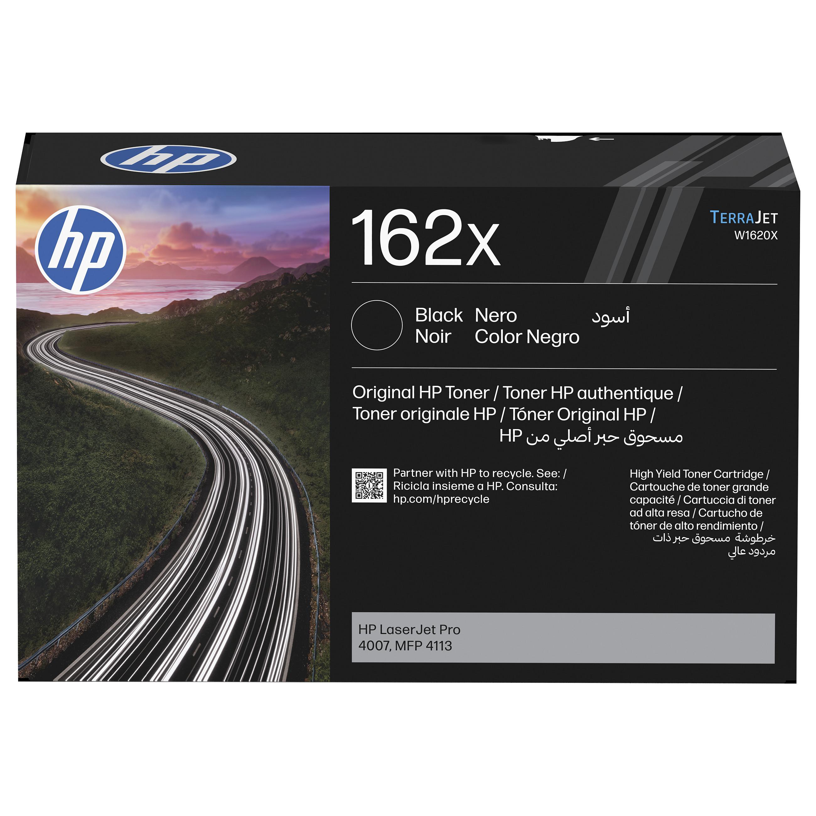 HP 162X Sort LaserJet toner - højtydende (10.000 sider)