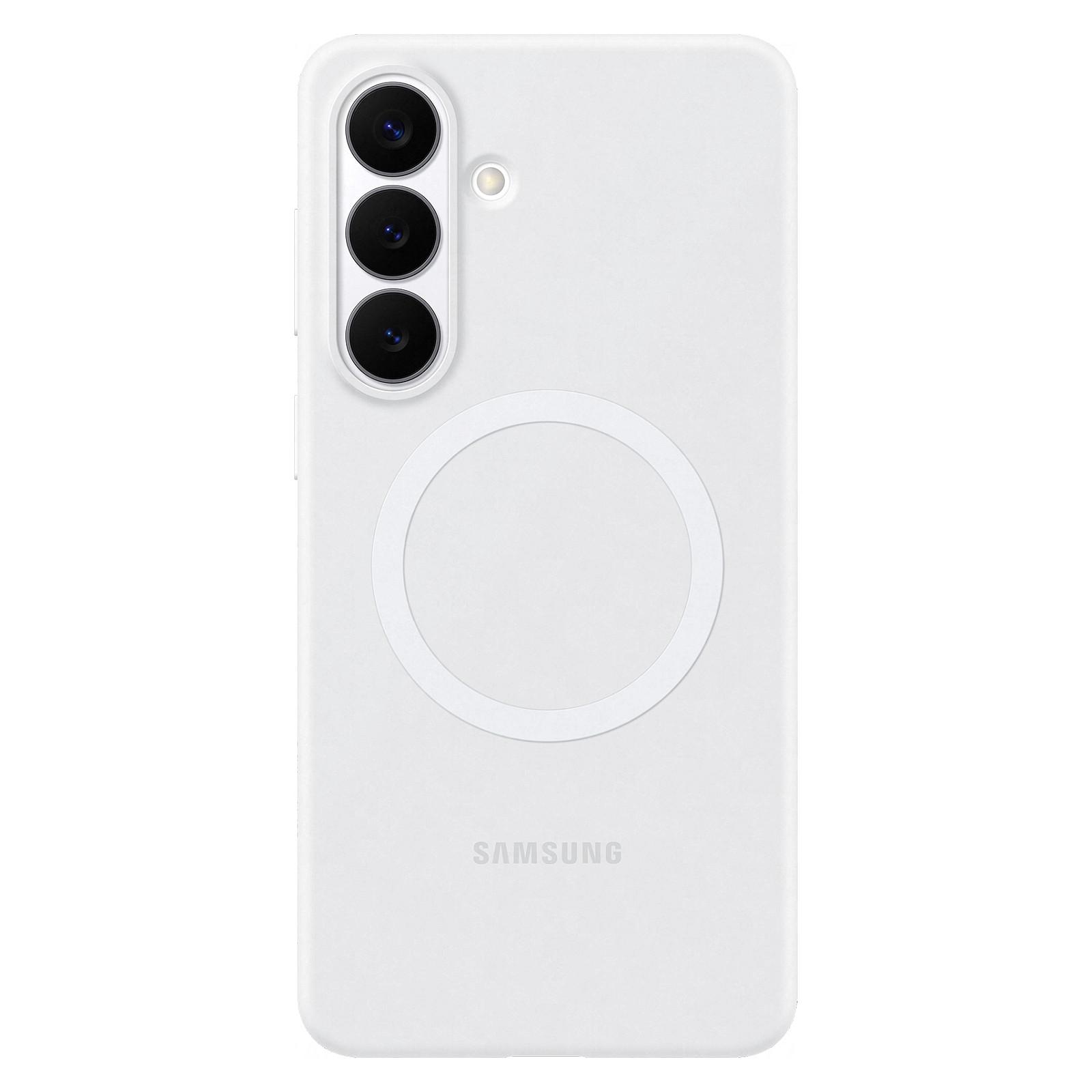 Samsung EF-ES947 - Bagsidecover til mobiltelefon - silicone - hvid - for Galaxy S26+