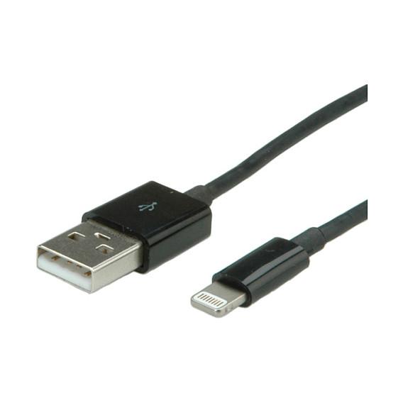 Roline VALUE Lightning cable - Lightning / USB 2.0 - 1 m