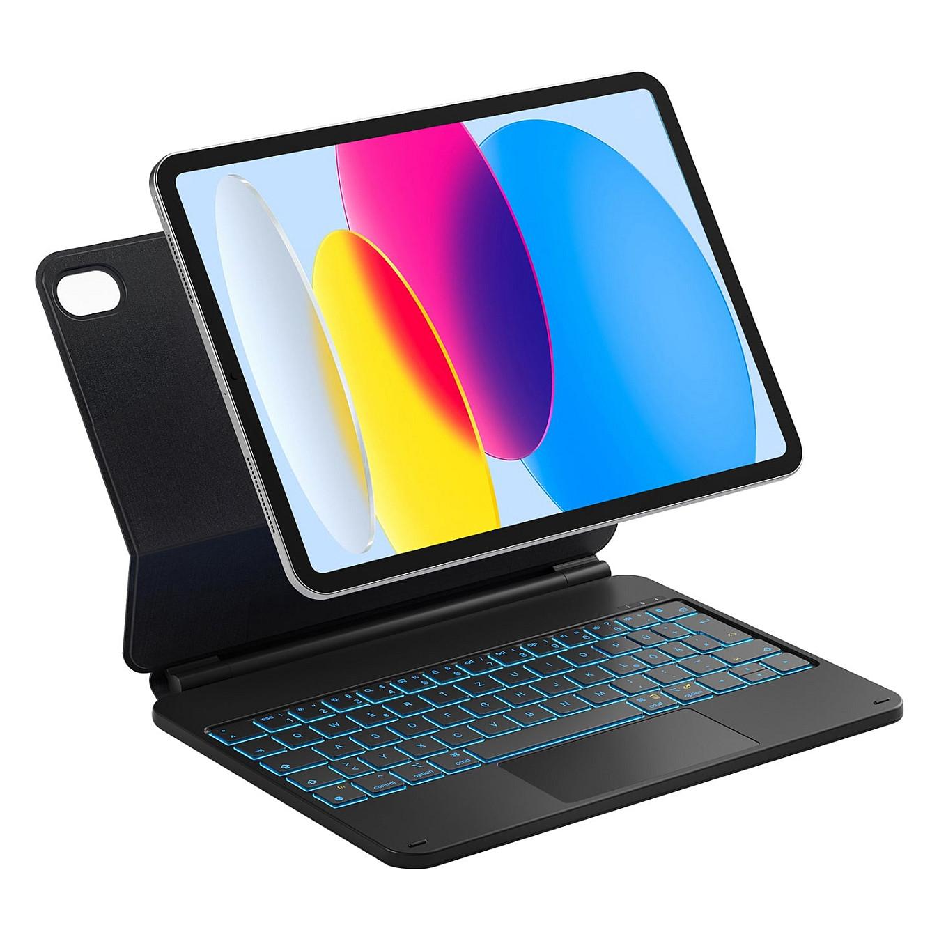 Folio-tastaturetui til iPad 11" med trackpad - sort (Inateck KB09119-10)