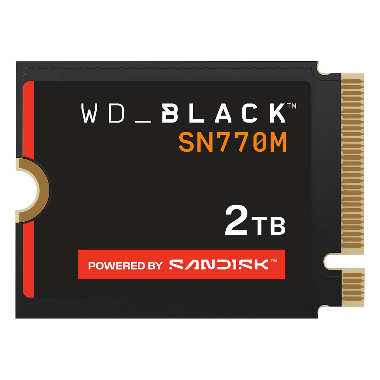 Western Digital Black SN770M Intern SSD - M.2 PCI Express 4.0, NVMe, TLC 3D NAND - 2TB