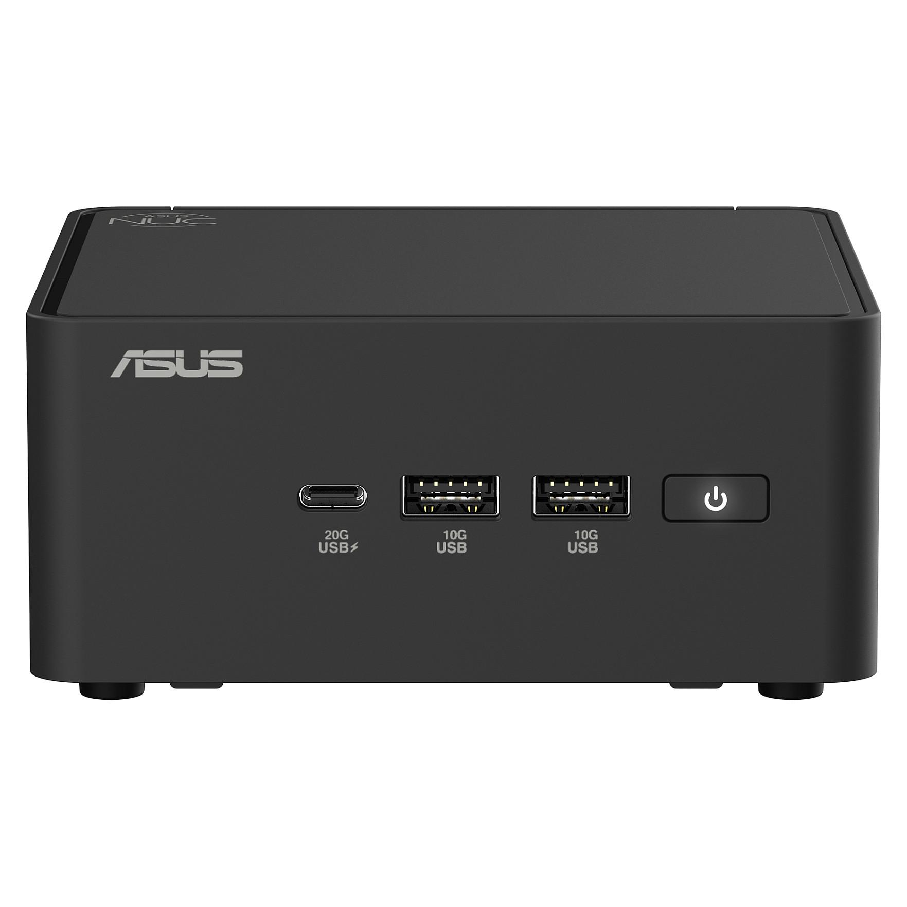 Mini pc ASUS NUC 15 Pro Tall Kit - Core Ultra 7 255H, barebone uden RAM/lagring, Intel Arc Graphics, sort