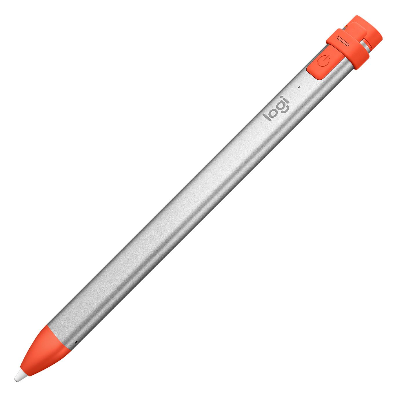 Logitech Crayon - Digitalpen - trådløs - intens sorbet - for Apple 10.2-inch iPad 10.5-inch iPad Air (3rd generation) 10.9-inch iPad Air (4th generation, 5th generation) 11-inch iPad Pro 12.9-inch iPad Pro (3th generation, 4th generation, 5th generation) 9.7-inch iPad (6th generation) iPad mini (6th generation) iPad mini 5 (5th generation)
