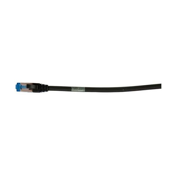 Patchkabel RJ45 CAT6A 500Mhz 15m schwarz SSTPSFTP TPESuperflex AWG26 Synergy 21