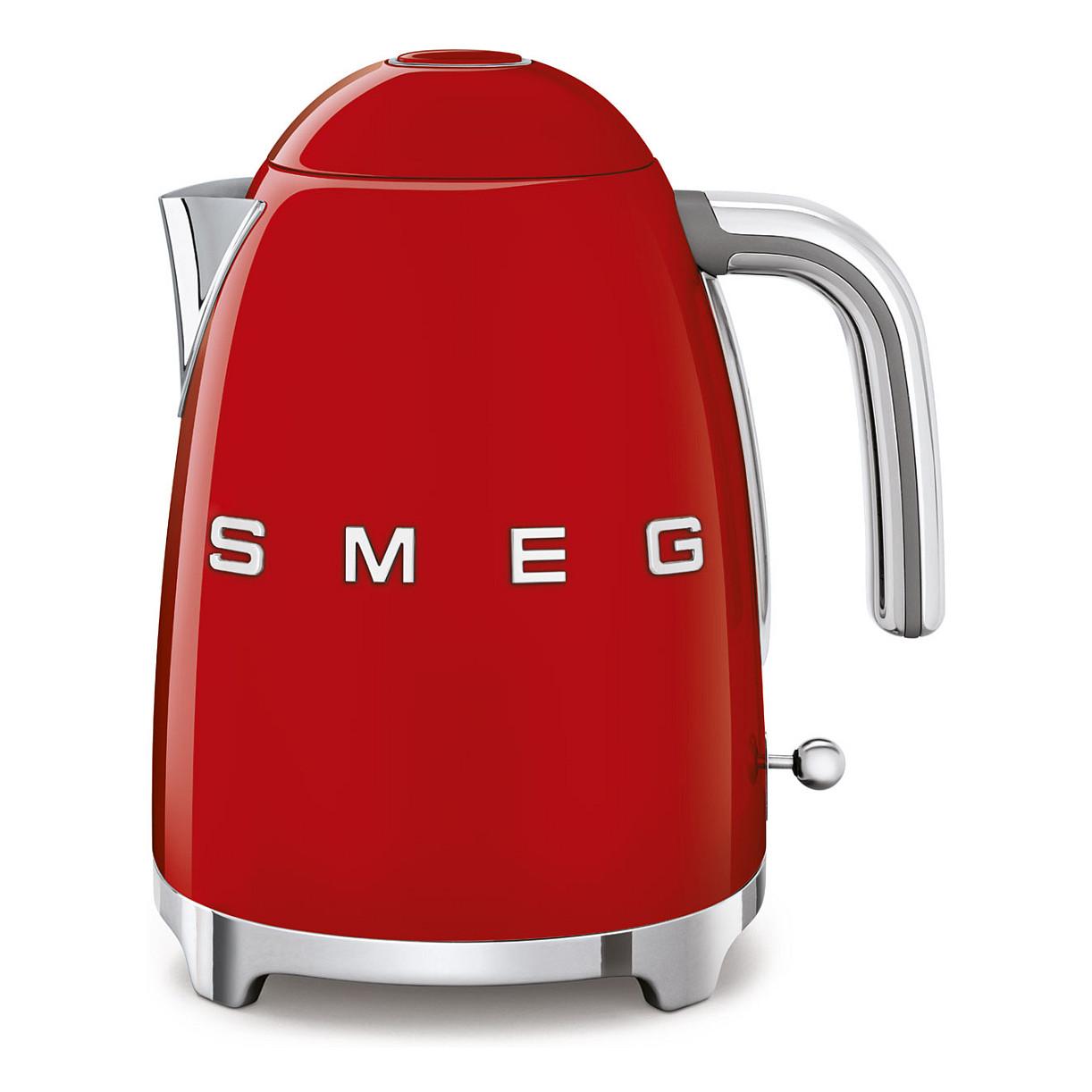 Smeg 50''s Style Elkedel KLF03RDEU Rød, 1,7 L, 2400 W, Rød, Rustfrit stål, Vandmåler, Overophedningsbeskyttelse