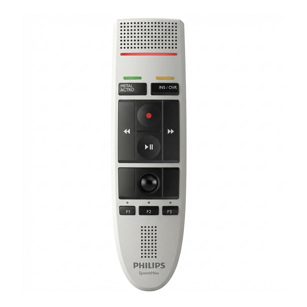 Philips SpeechMike USB LFH3200 - LFH3200 Series - højttalermikrofon - USB - sort, varm grå