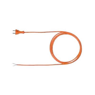 Bachmann Effekt CEE 7/17 Stik Uisoleret ledning Orange Strømkabel billede