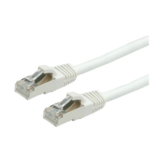 Patchkabel VALUE Cat.6 Class E S/FTP LSOH - hvid, 1 m