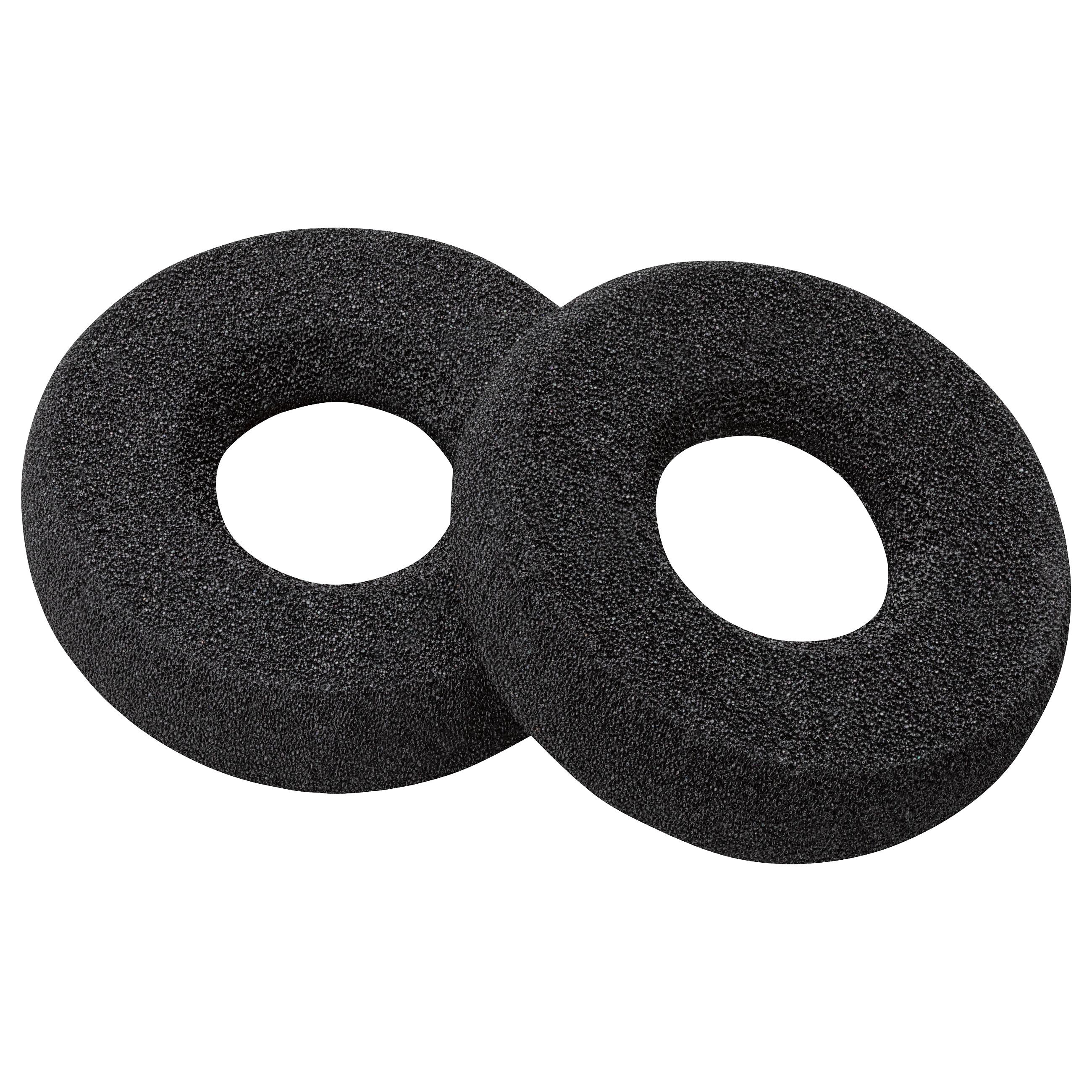 HP Poly - Ørepude for trådløst headset - kunstlæder (pakke med 2)