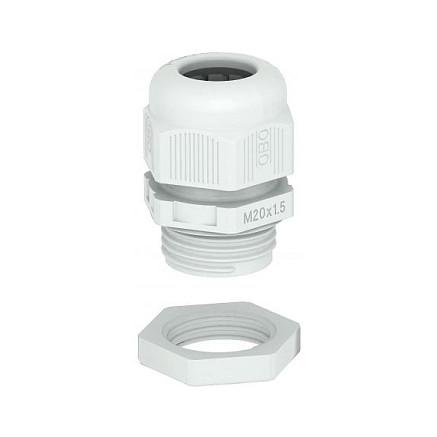 Kabelforskruning OBO V-TEC VM20+ M20 - lysegrå