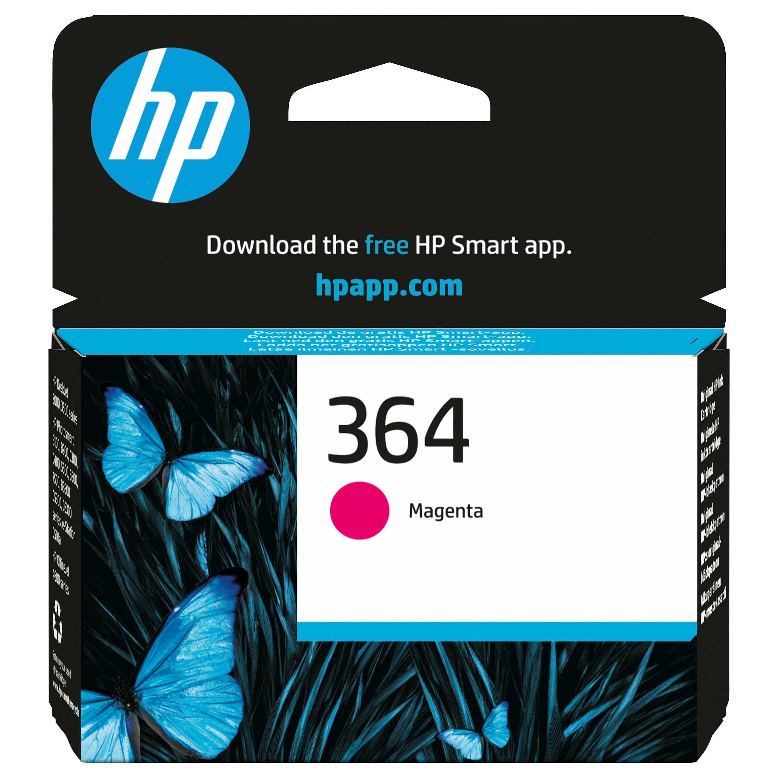 Blækpatron HP 364 CB319EE, 300 sider, Magenta