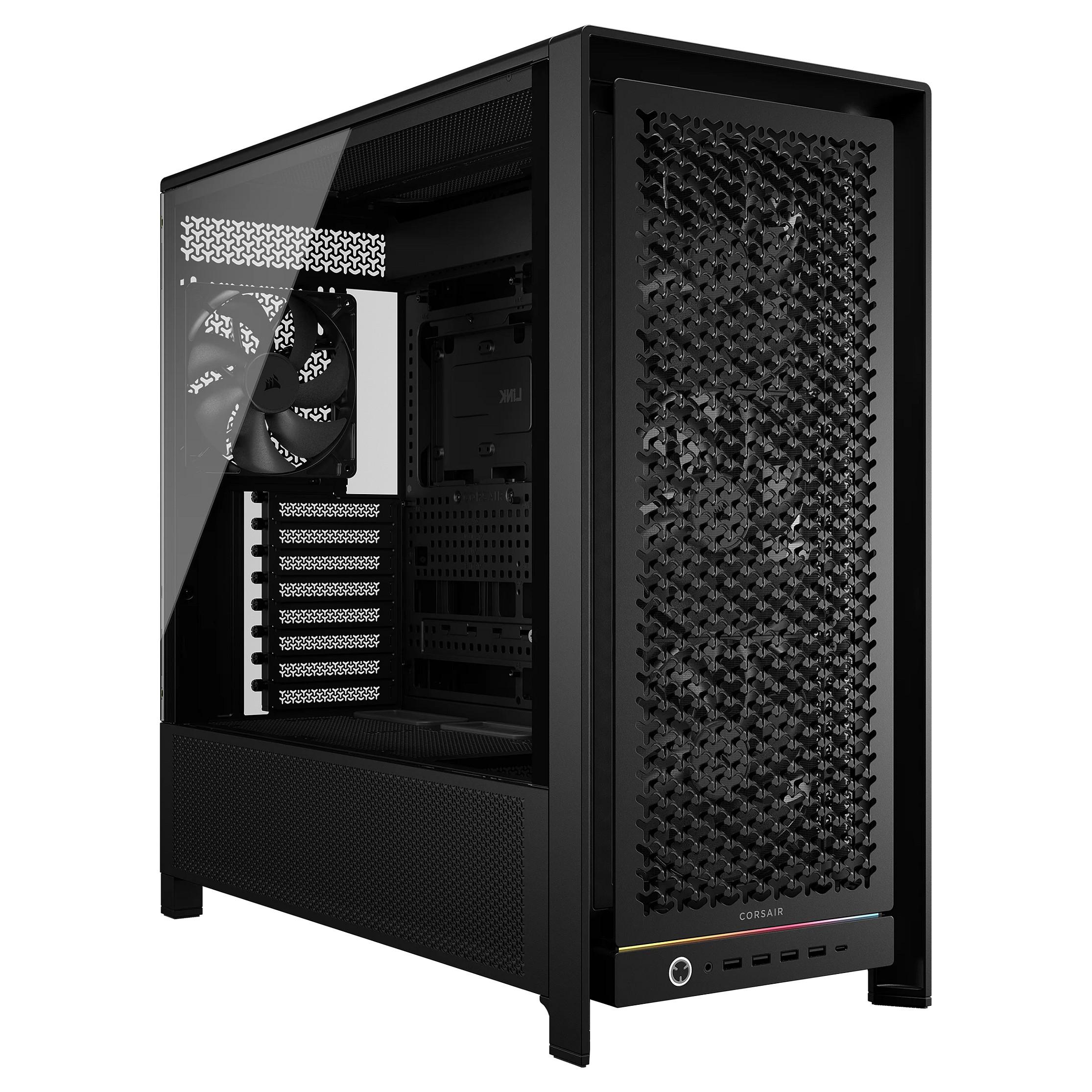 Corsair FRAME 5000D RS Black - Kabinet - Miditower - Sort