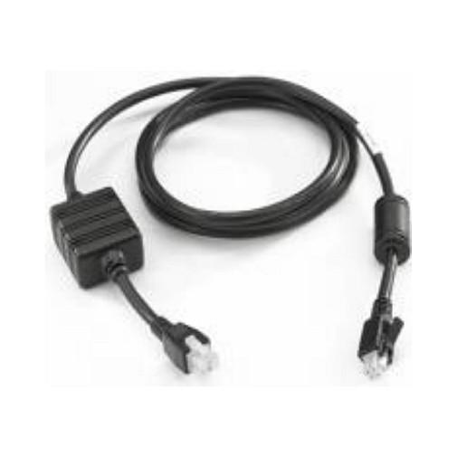 DC-strømkabel Zebra CBL-DC-382A1-01 til 4-slot cradle - sort