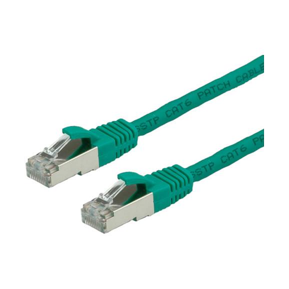 Netværkspatchkabel VALUE Cat.6 Class E S/FTP PiMF LSOH - grøn