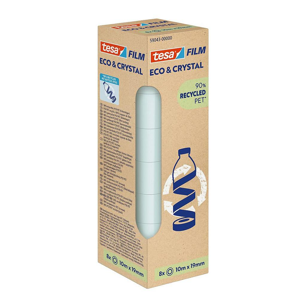 Tape TESA Film Eco & Crystal - 8 x 10 m x 19 mm