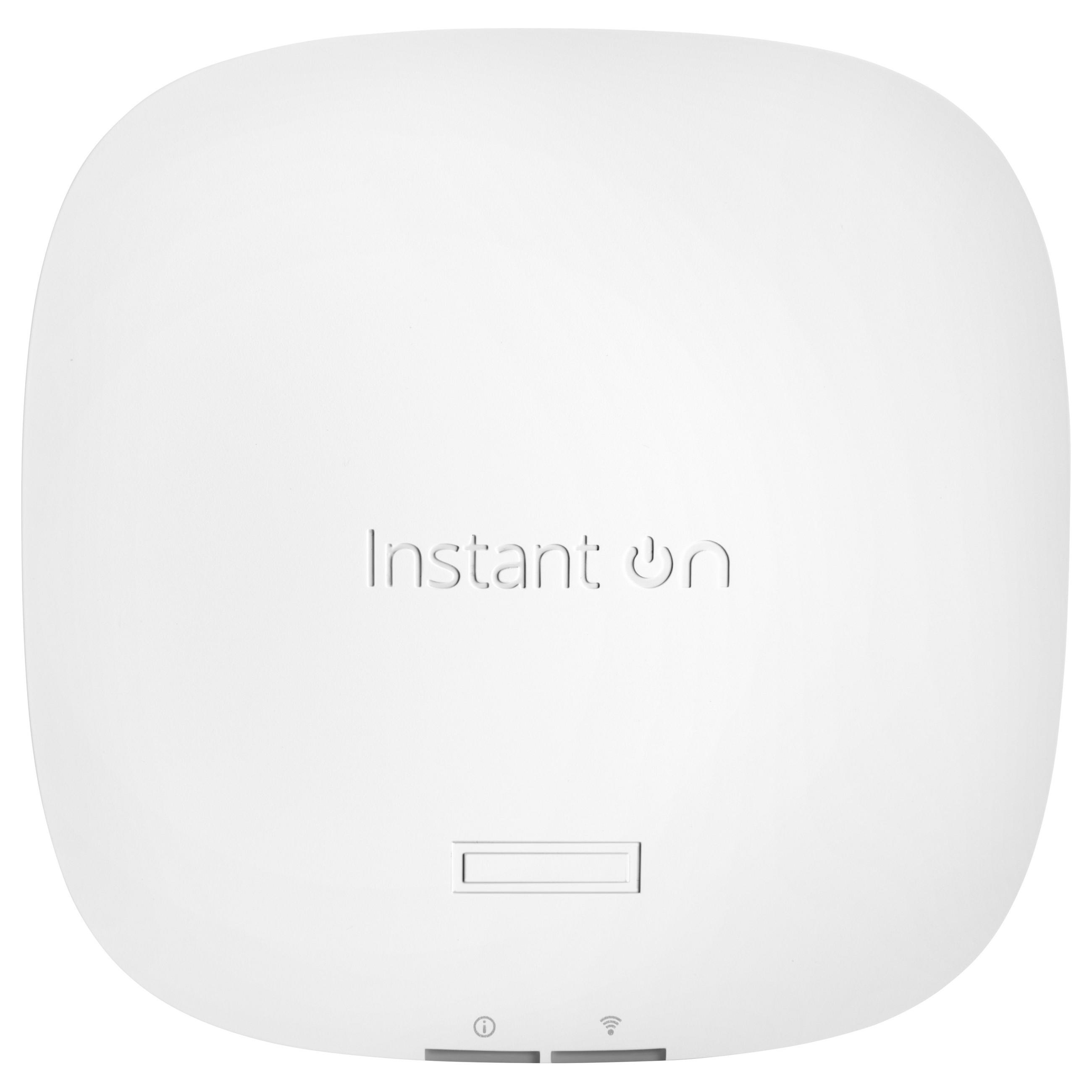 HPE Networking Instant On AP22 (RW) - Trådløs forbindelse - Bluetooth, Wi-Fi 6 - 2.4 GHz, 5 GHz - væg/loftsmonterbar