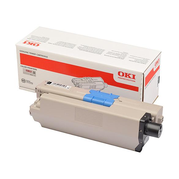 OKI Tonerkassette sort 1.500 sider 46508716 Modsvarer: N/A
