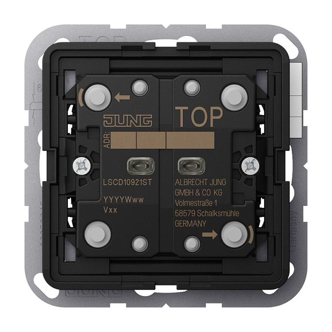 KNX tryk JUNG LSCD10921ST Universal 2f