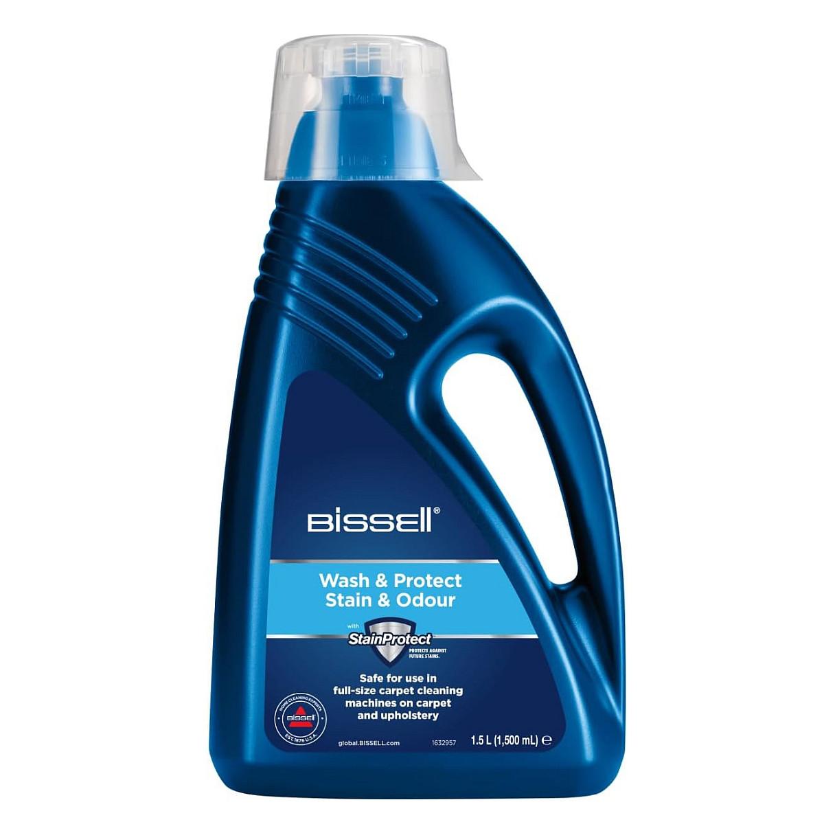 BISSELL Wash & Protect Stain & Odour renseshampoo 1,5 l til tæpper og møbelpolstring