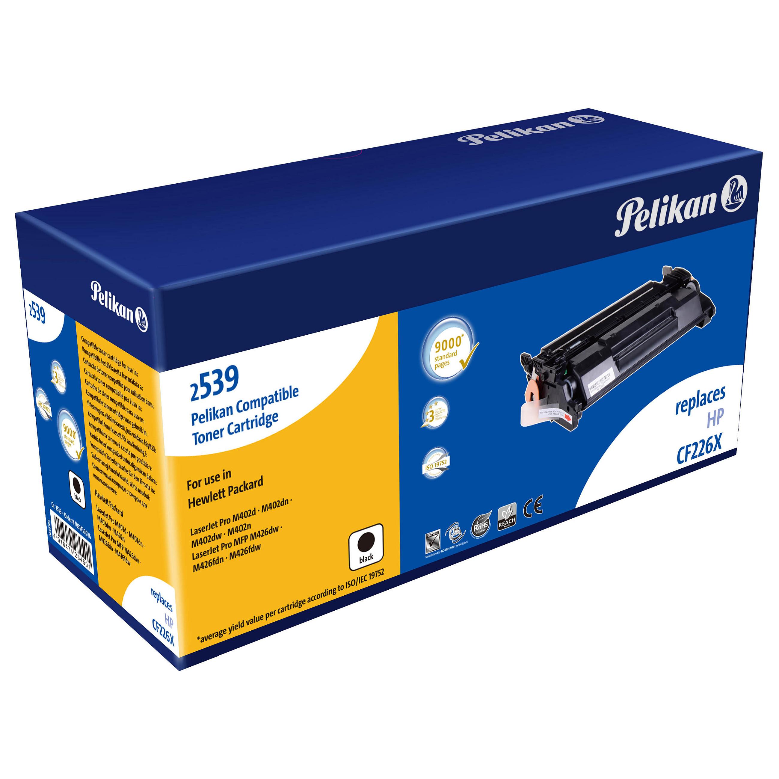 Lasertoner Pelikan 1031430026 til HP CF226X - sort