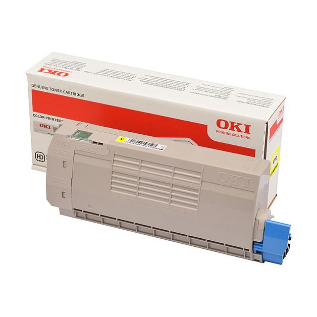 OKI 46507613 Yellow Lasertoner Original
