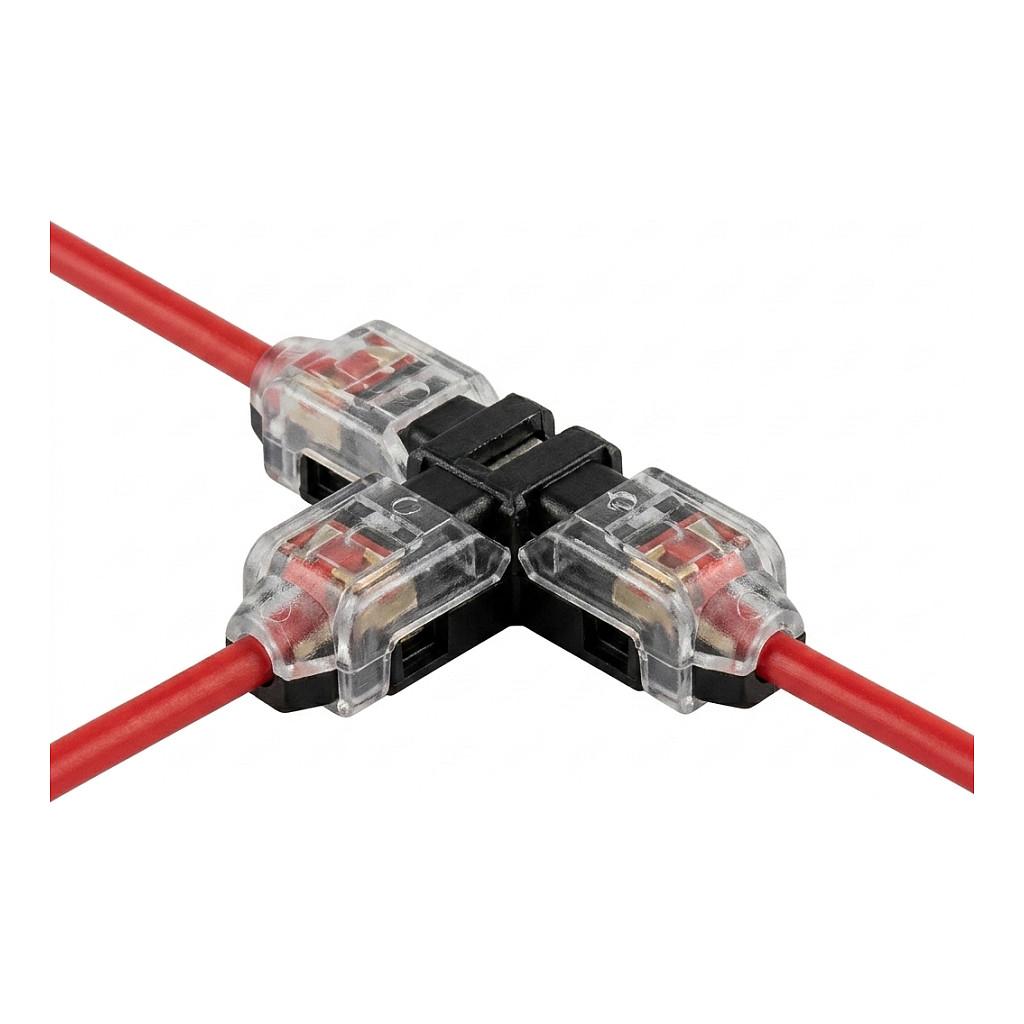 LED strip-connector Synergy 21 LED FLEX Strip Easy Connect T-form - klar
