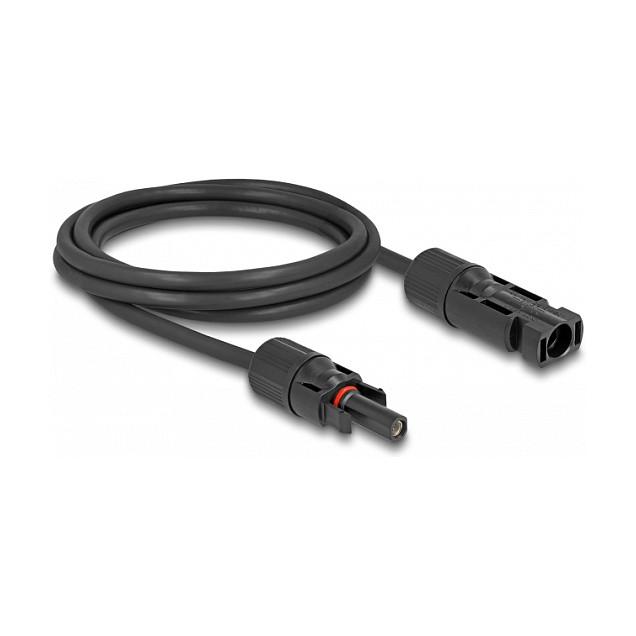 Delock - S-kabel - DL4 (han) til DL4 (hun) - IP67 - 1500 V - 5 m - klik og - sorter