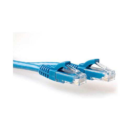 ACT Blue 5 meter U/UTP CAT6 patch cable snagless with RJ45 connectors