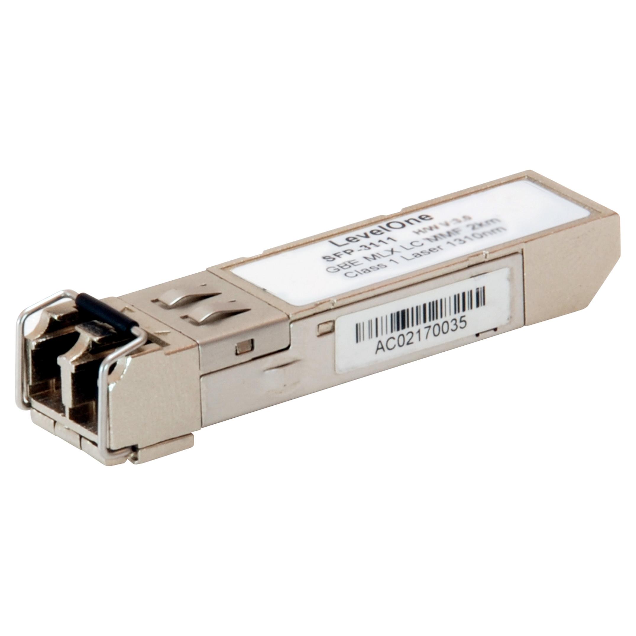 LevelOne SFP-3111 SFP (mini-GBIC) transceiver modul Gigabit Ethernet Fibre Channel