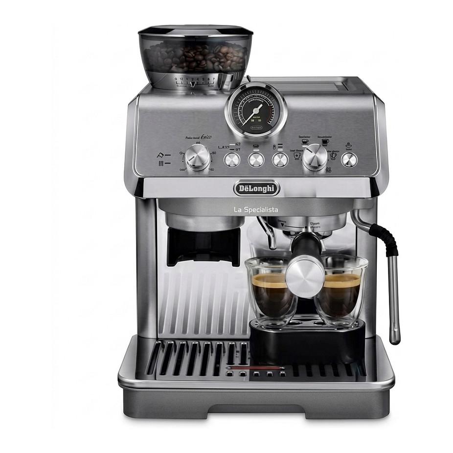 Espressomaskine De’Longhi La Specialista Arte Evo Titan Cold Brew - titan/rustfrit stål