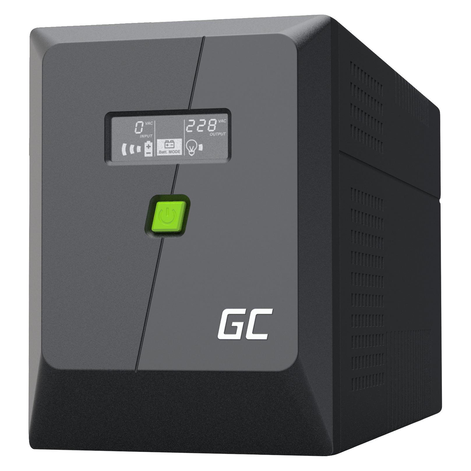 Green Cell PowerProof UPSLM900 - 1500VA/900W | Line-Interactive | 24V 2x9Ah