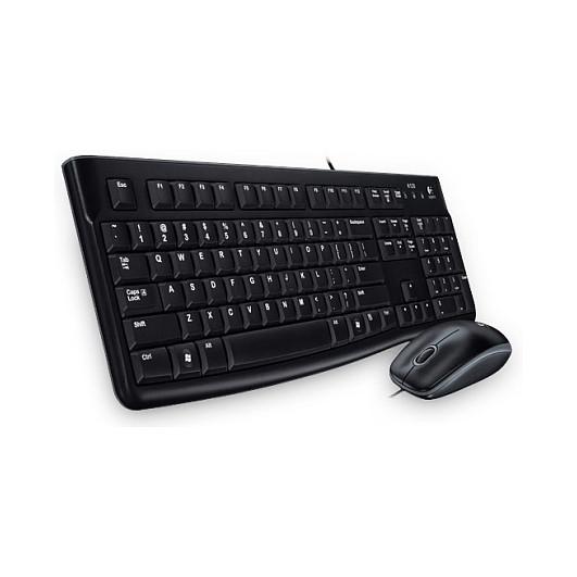 Logitech Desktop MK120 Sæt med mus og tastatur Kablet Slovensk